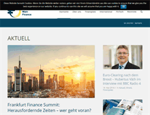 Tablet Screenshot of frankfurt-main-finance.com